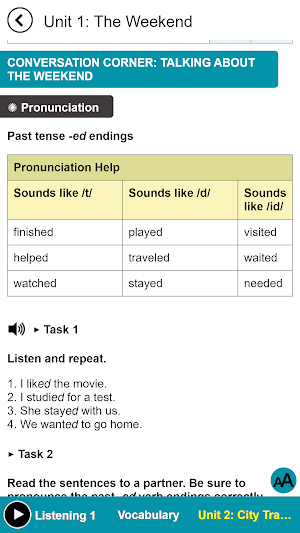 Developing Tactics for Listening, 3rd Edition Screenshot 2