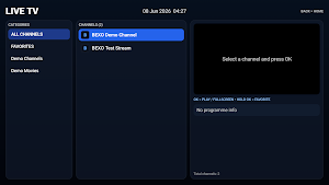 Bexo Player Screenshot 1