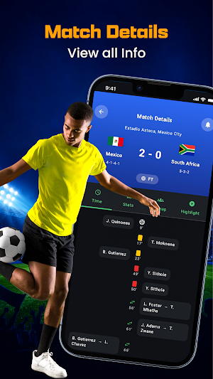 Live Football Scores: Matches Screenshot 2