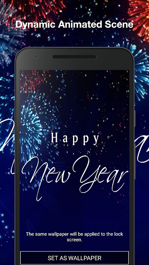 Firework 3d Live Wallpaper Pro Screenshot 1