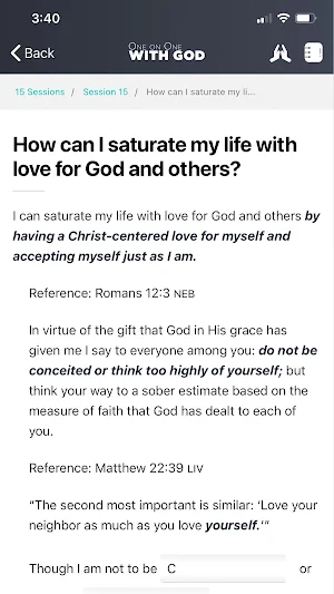 One on One with God Screenshot 3