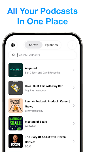 Podcast Parrot Screenshot 0