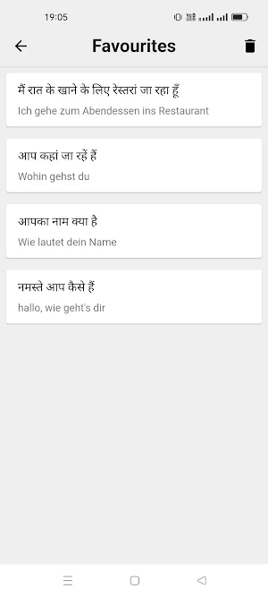 Hindi To German Translator Screenshot 3