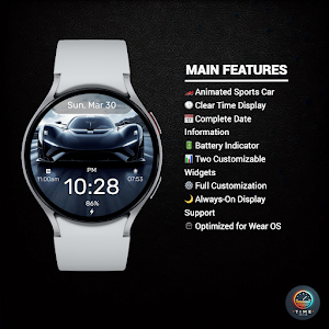 Chronos Strip - watch face Screenshot 1