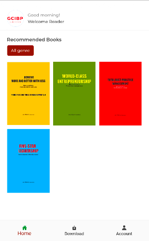 GCIBP eBooks Screenshot 2