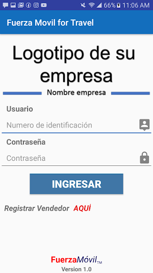 Fuerza Movil for Travel Screenshot 0