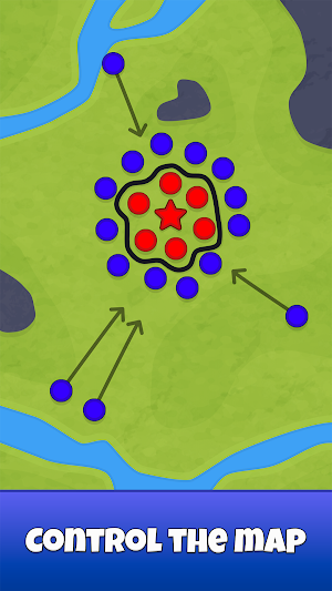 Dots Commander: RTS War Screenshot 0