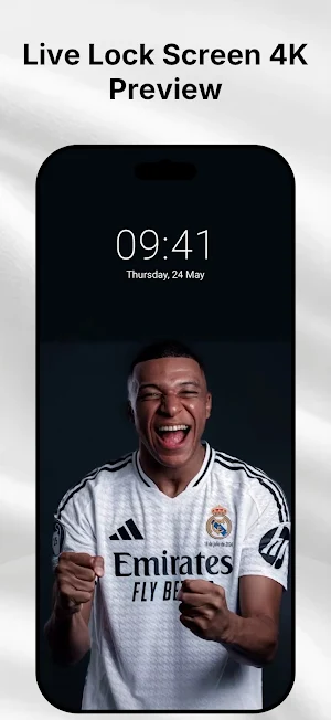 Soccer Kylian Mbappe Wallpaper Screenshot 2