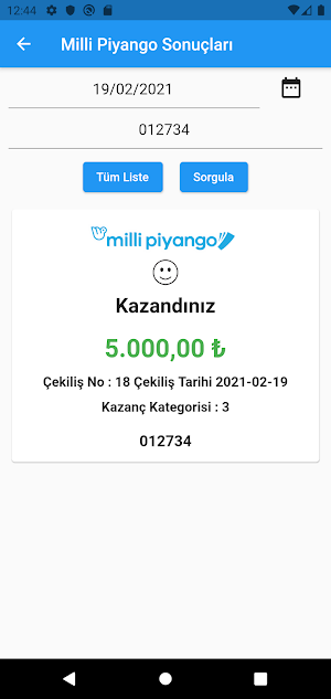 LotoPiyango - Sonuçlar, Karekod, Kupon Üret Screenshot 1