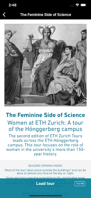 ETH Zurich Tours Screenshot 3