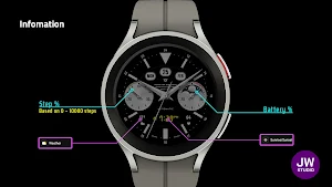JW111 jwstudio watchface Screenshot 1