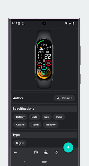 Mi Band 10 Watch Faces Screenshot 2