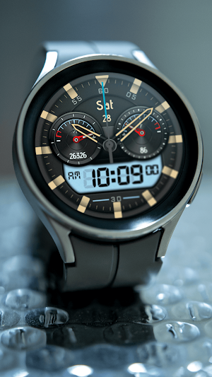 Pars Elektra Hybrid Watch Face Screenshot 0