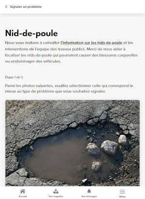 Châteauguay – MonDossier Screenshot 1