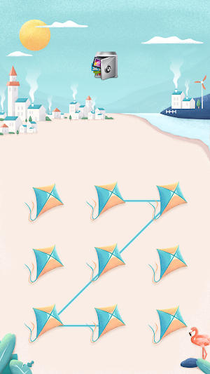 AppLock Live Theme Village Screenshot 0