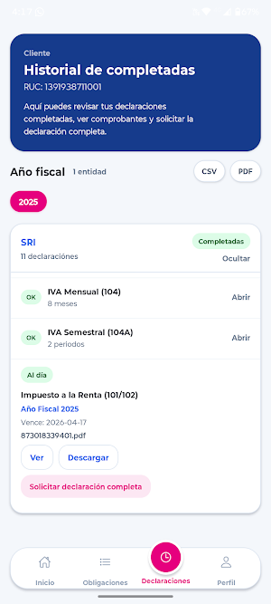 Conafise Screenshot 2