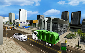 Trash Cleaner Truck Simulator Screenshot 0