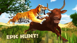 Hungry Tiger Jungle Wild Hunt Screenshot 0