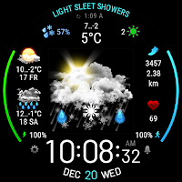 Weather watch face W5