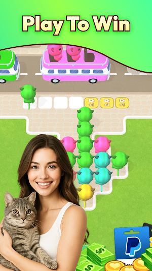 Bus Jam Cat - Play to Win Screenshot 1
