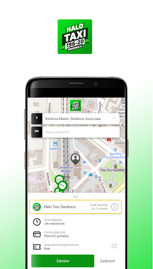 Halo Taxi Świdnica Screenshot 1