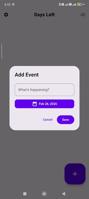 Simple Countdown Screenshot 1