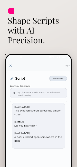 Narrative Screenshot 2