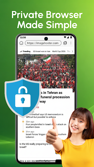Vero Browser: Fast & Secure Screenshot 3