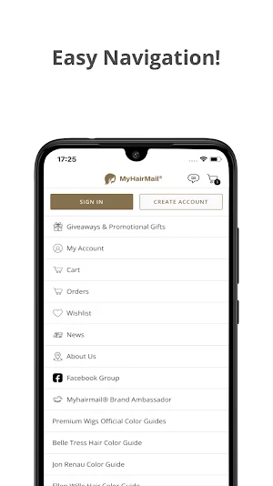 MyHairMail Screenshot 3