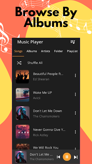 Music Player Screenshot 2
