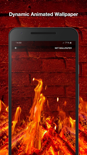 Christmas Fireplace Pro Screenshot 1
