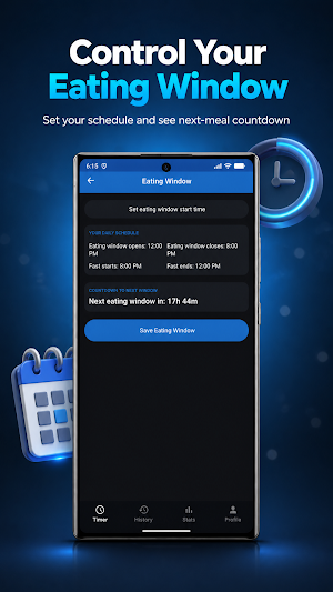 FastTrack Intermittent Fasting Screenshot 1
