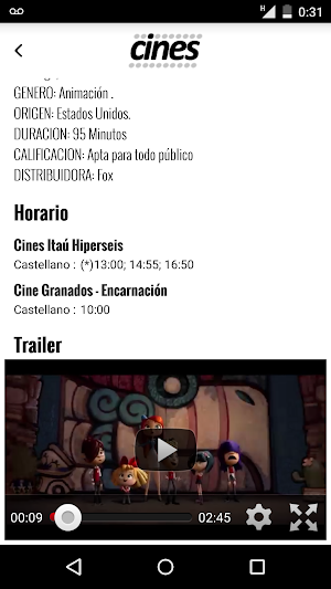 Cines.com.py Screenshot 3