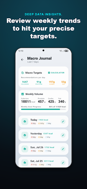 ​Visibite: Health & Nutrition Screenshot 1