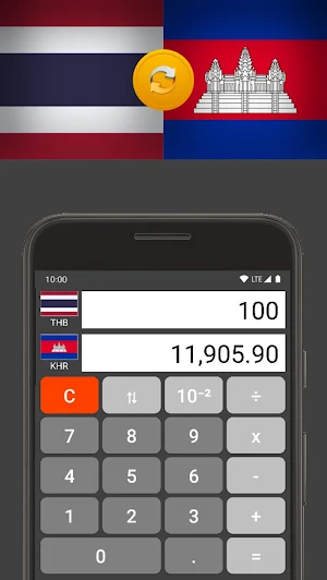 Thai Baht / Cambodian Riel Screenshot 0