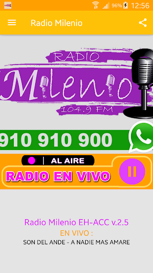 Radio Milenio Satipo Screenshot 0