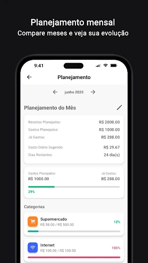 Finamigo: Finanças Pessoais Screenshot 3