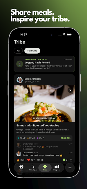 CalTribe AI - Calorie Tracker Screenshot 3