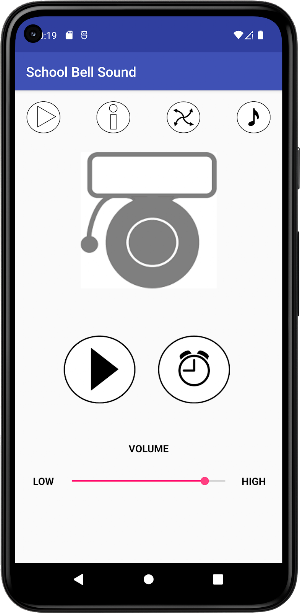 School Bell Sound Screenshot 0
