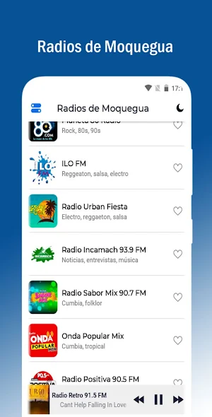 Radios de Moquegua Screenshot 1