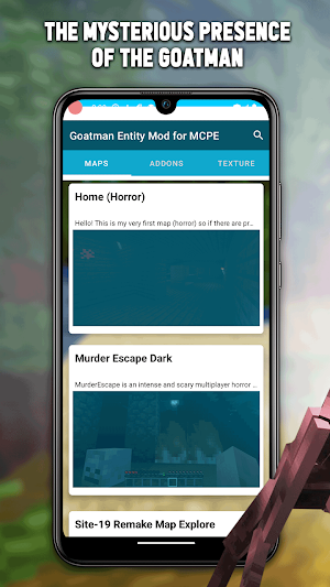 Goatman Entity Mod for MCPE Screenshot 1