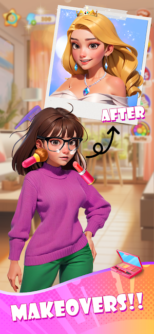 Sara's Secret: Merge&Makeover Screenshot 2