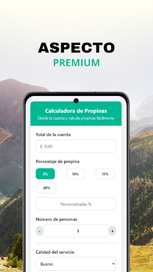 Calcular Propinas Screenshot 1