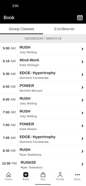 Ethos Athletic Club Screenshot 1