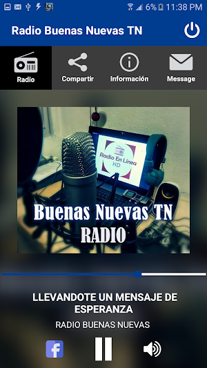 Radio Buenas Nuevas TN Screenshot 0