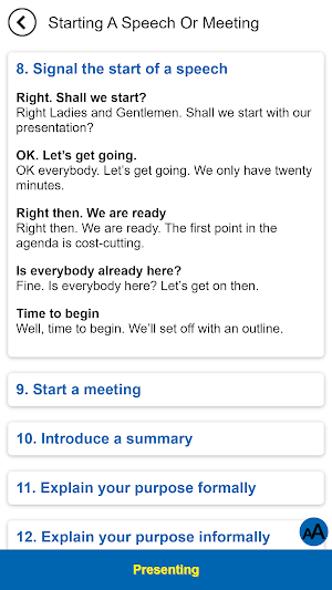 250 Ways to Say It in Business English Screenshot 2