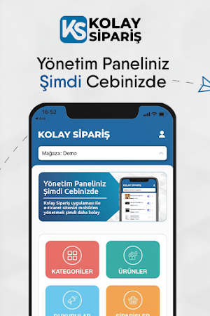 Kolay Sipariş Mağaza Yönetim Screenshot 0