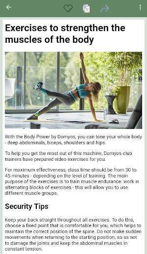 Fitness workout at home Screenshot 0