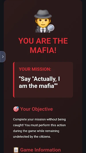MafiaGameMail Screenshot 1