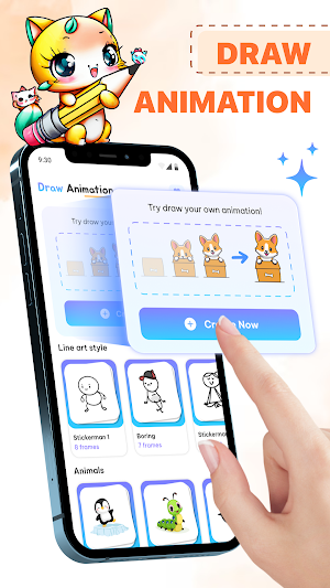 Draw Animation: Flipbook Maker Screenshot 0